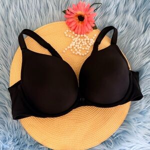 Torrid Black Support Bra Padded Underwire 40C